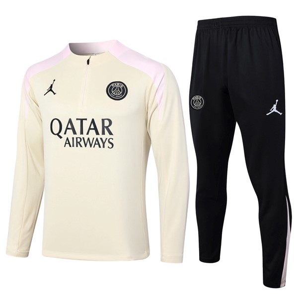 Sweatshirts PSG 2024-2025 Gelb Pink 3